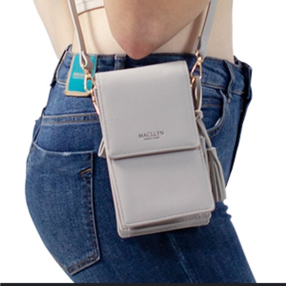 Macllyn Tan Crossbody Bag - Picture 2 of 8